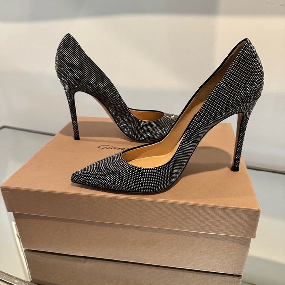 Gianvito Rossi Glitter Pumps sz 40 - Picture 1 of 7